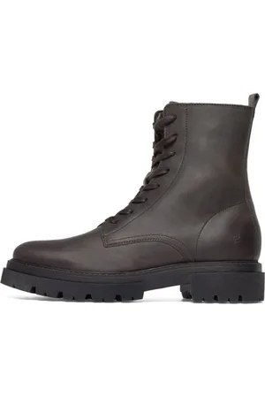 Bianco Bottines à lacets 