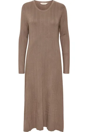 Cream Robes en maille 