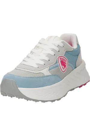 Blauer Baskets basses