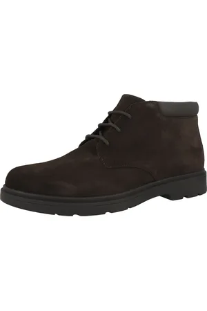 Bottines Geox U Spherica EC1 - Cuir Velours Respirant - Style Chelsea Boots Moderne Pour Homme