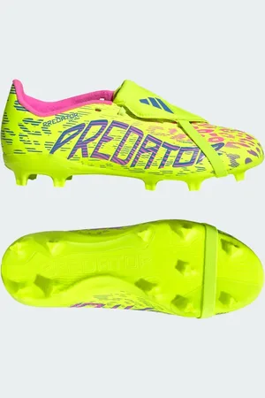 adidas Chaussure de football languette rabattue Predator League Terrain souple Enfants