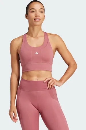 adidas Brassière de running poches Maintien moyen
