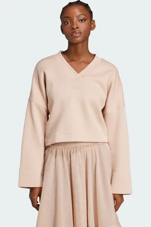 adidas Sweat-shirt à col en V profond