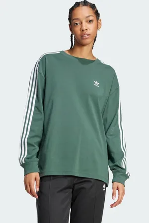 adidas T-shirtmanches longues 3 bandes