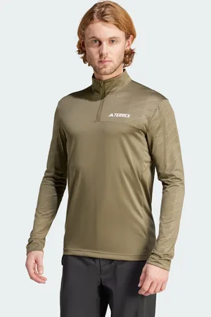 adidas T-shirt manches longues à demi-zip Terrex Multi