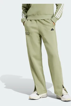 adidas Pantalon coupe droite molleton brodé graphique Signature