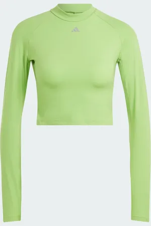 adidas Crop top à manches longues HIIT HEAT.RDY