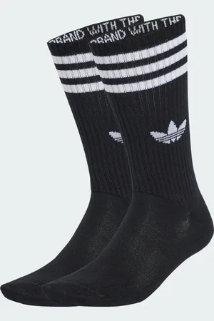 adidas Chaussettes mi-mollet 3 bandes (3 paires)