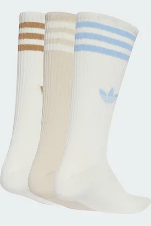 adidas Chaussettes mi-mollet 3 bandes (3 paires)