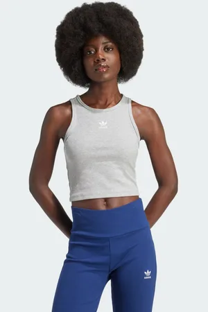 adidas Débardeur à bord-côte Essentials