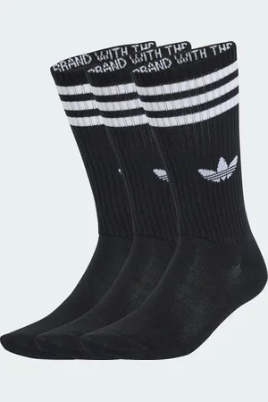adidas Chaussettes mi-mollet 3 bandes (3 paires)