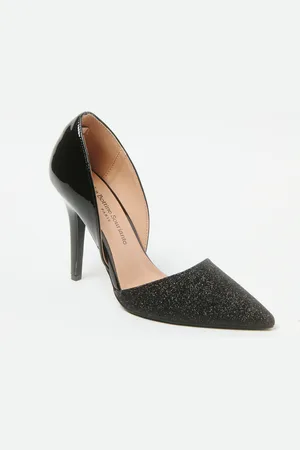 La bottine souriante Escarpins chic pailletés - Lbs2587 - - Synthétique