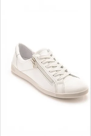 Pediconfort Baskets cuir lacets et zip, semelle confort - Ped2004116 - - Cuir