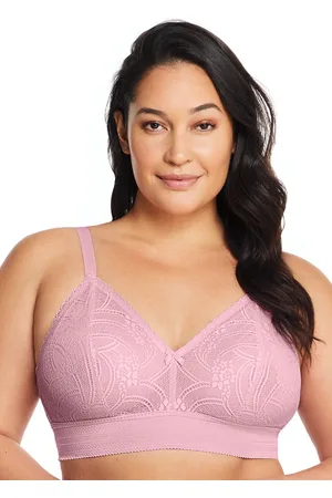 Glamorise Grande taille Bralette Bramour Gramercy en dentelle