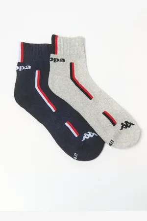 Kappa Lot de 2 Socquettes logo, assorti - Ben93892787ass3 - - Polyester