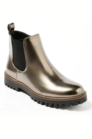 La bottine souriante Chelsea boots fantaisie semelle crantée - Lbsdmlm8306 - - Synthétique