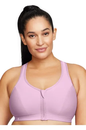 Glamorise Grande taille Soutien-gorge sport fermeture éclair devant