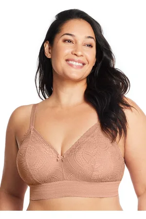 Glamorise Grande taille Bralette Bramour Gramercy en dentelle