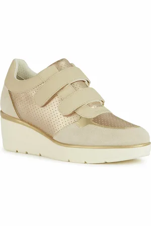Geox Baskets compensées respirantes Ilde - Ilde-1-sneakers - - PU (Polyuréthane)