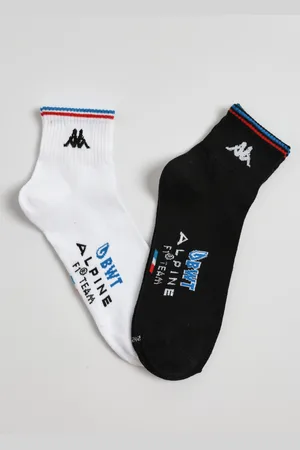 Kappa Lot de 2 Chaussettes basses licence Alpine® - Ben93896815a - - Coton