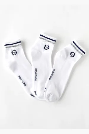 Sergio Tacchini Lot de 3 Chaussettes de sport à côtes - Ben97890115 - - Polyester