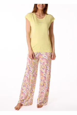 Naf-naf Pyjama thème pastel manches courtes - Nf.pucci.py - - Viscose