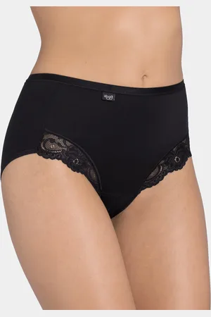 Sloggi Culotte taille haute dentelle - Diariste - - Polyamide