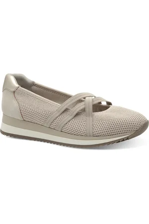 Jana Ballerines élastiquées semelle compensée - Jan82217342 - - Synthétique