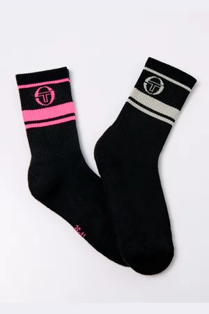 Sergio Tacchini Lot de 2 Chaussettes de sport, foncé - Ben13891987nr - - Polyester