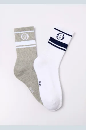 Sergio Tacchini Lot de 2 Chaussettes de sport, assorti - Ben13891987ass - - Polyester