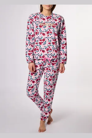 Naf-naf Pyjama manches longues polaire imprimé - Ctmnf.banjo.pyp - - Polyester