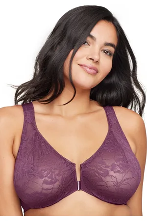 Glamorise Grande taille Soutien-gorge dentelle avec dos nageur