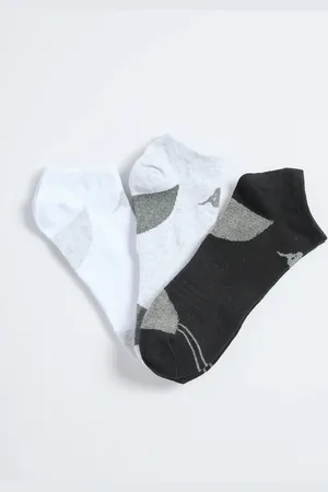 Kappa Lot de 3 Socquettes avec logo, assorti - Ben93895347 - - Coton