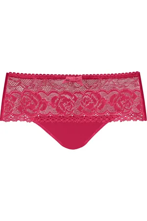 Playtex Culotte taille haute Flower Elegance - Decibel - - Polyamide