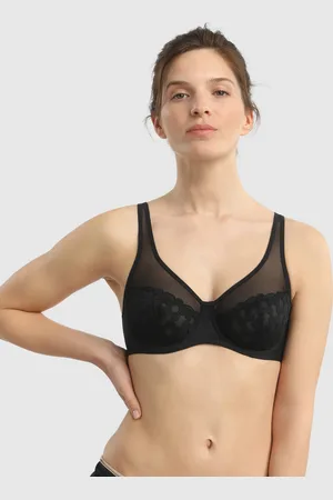 Dim Grande taille Soutien-gorge emboîtant tulle floral