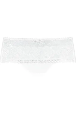 Playtex Culotte taille haute Flower Elegance - Decibel - - Polyamide