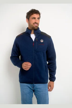Veste Polaire Pour Homme - Chaude, Avec Col Montant Et Fermeture éclair - Idéale Pour Le Sport, Le Loisir Ou En Mi-saison