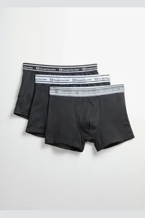 Sergio Tacchini Lot de 3 Boxers unis ceinture élastiquée - Ben97891360 - - Polyester