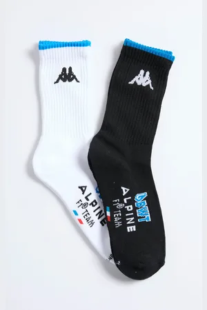 Kappa Lot de 2 Chaussettes à côtes Alpine - Ben93896715a - - Coton