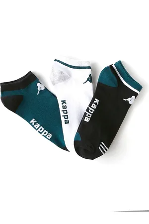 Kappa Lot de 3 Socquettes de sport assorties - Ben93895247 - - Coton