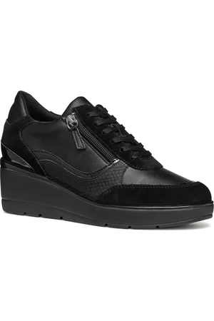 Geox Sneakers basses compensées Ilde - Ilde-2-sneakers - - PU (Polyuréthane)