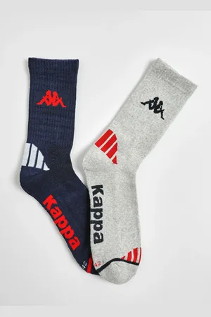 Kappa Lot de 2 Chaussettes coton recyclé, foncé - Ben93892887a - - Polyester