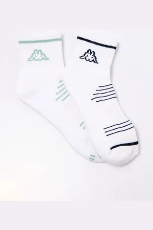 Kappa Lot de 2 Chaussettes logo, - Ben13892187bl - - Polyester
