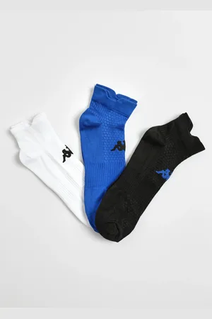 Kappa Lot de 3 Socquettes modèles variés - Ben99890459t - - Polyamide