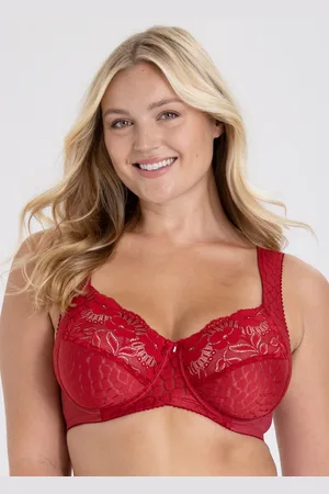 Miss Mary Grande taille Soutien-gorge avec armatures jacquard dentelle