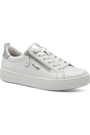 Tamaris Baskets semelle épaisse avec zip et lacets - Tam88370742 - - Cuir Vachette