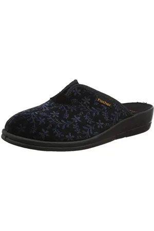 Fischer Fischer Femme Dora Chaussons Mules, Bleu (Blauschwarz 552), 40 EU