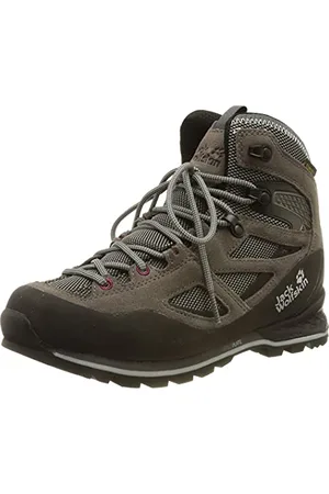 Jack Wolfskin Femme FORCE CREST TEXAPORE MID W, tarmac Gris / Rose, 39.5 EU