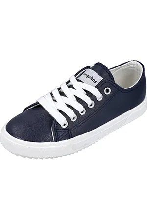 Conguitos Baskets Unisexes en Bleu Marine - Sneakers Casual pour Enfants Confortables (Bleu Marine/Tailla 27)