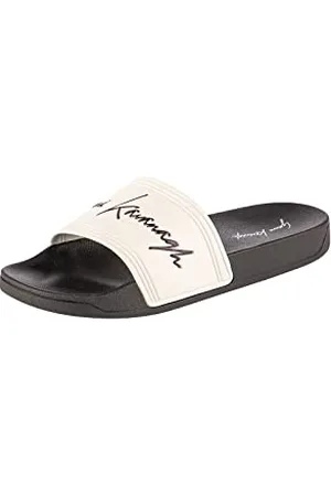 Gianni Kavanagh Femme Sliders Signature Blancs Sandal, 39 EU